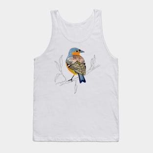 Chaffinch - little garden bird Tank Top